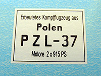 Fly 72042 - PZL.37B Łoś
