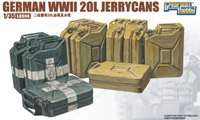 Great Wall Hobby L35014 - WWII German 20 l Jerrycans
