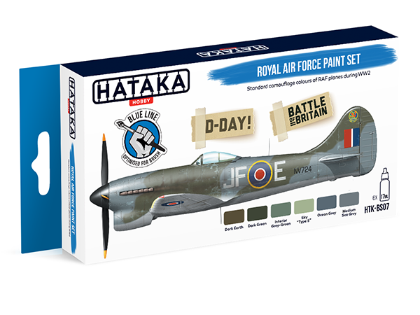 HTK-BS07 'Royal Air Force Paint Set'