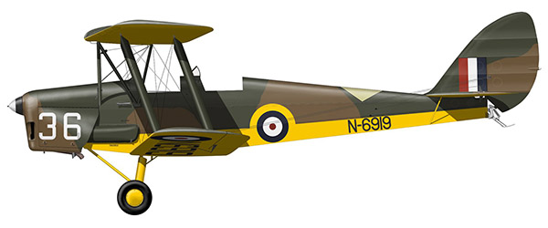 Silver Wings: DH.82 Tiger Moth
