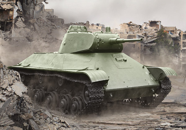 /"ZEBRANO/" 100015 T-50 soviet light tank  1//100